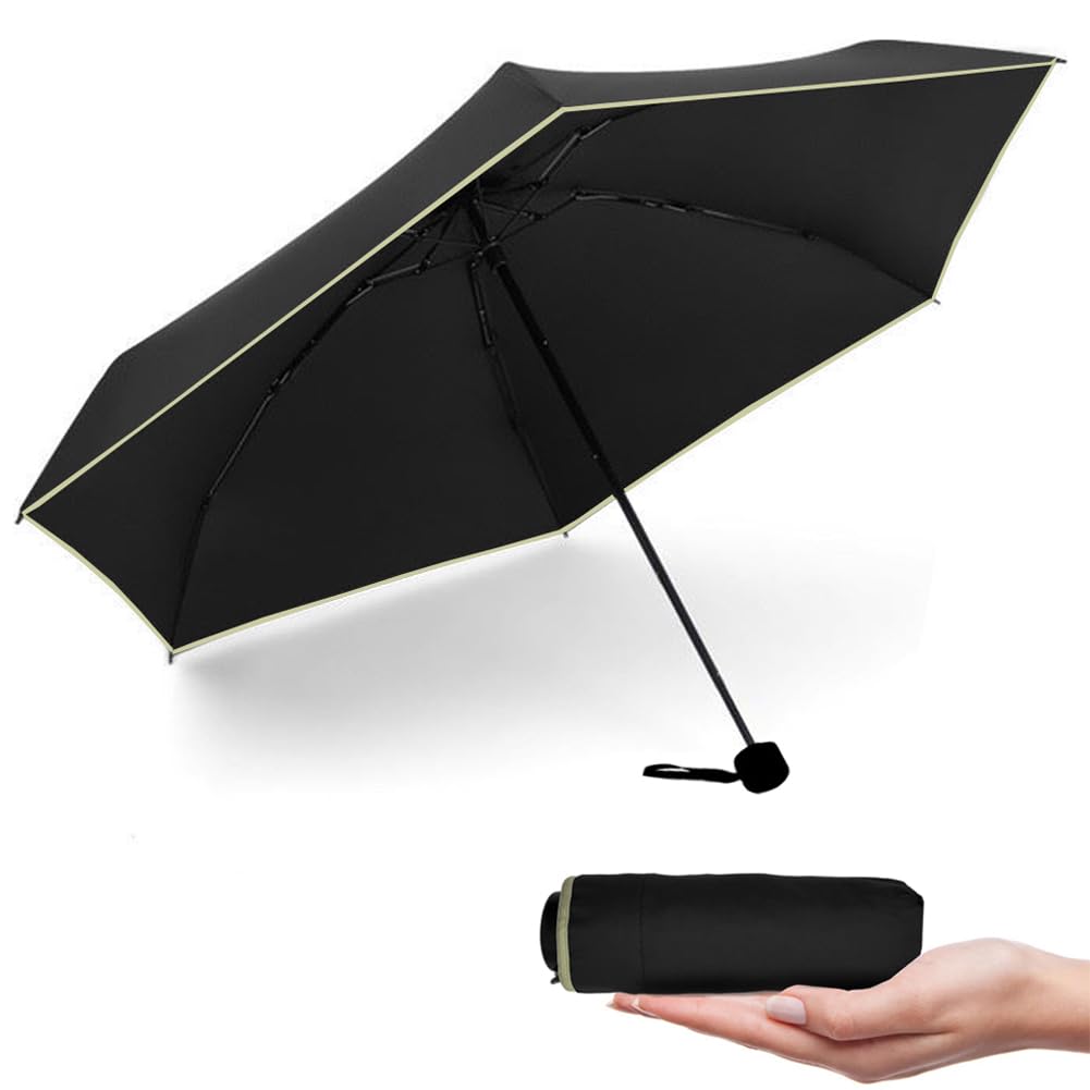 Amazon.co.jp: MinniLove 超軽量ミニポケット傘 晴雨兼用 五つ